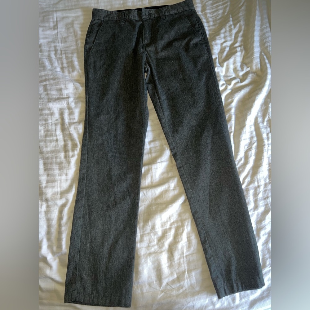 Men’s Volcom‎ Gray Skater Grunge Preppy Chinos